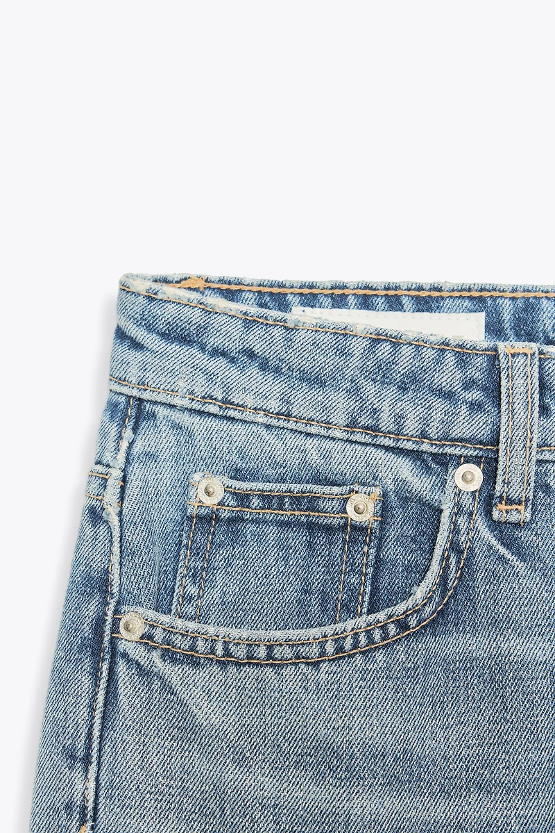 TRF MOM FIT HIGH WAIST JEANS