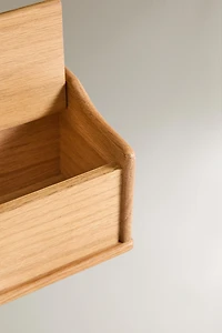 SALIÈRE AVEC COUVERCLE EN CHÊNE