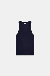 RIB STRAPPY TOP