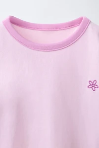 HEART T-SHIRT AND CYCLING SHORTS SET