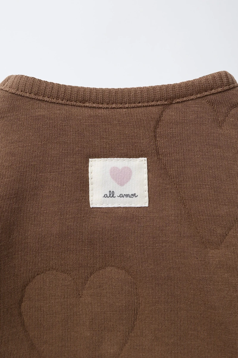 HEART PLUSH JACKET