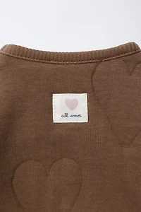 HEART PLUSH JACKET