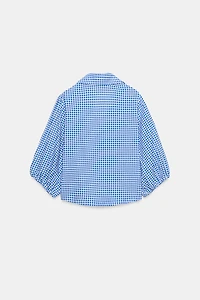 GINGHAM LINEN SHIRT