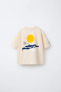 T-SHIRT SOLEIL BRODÉ