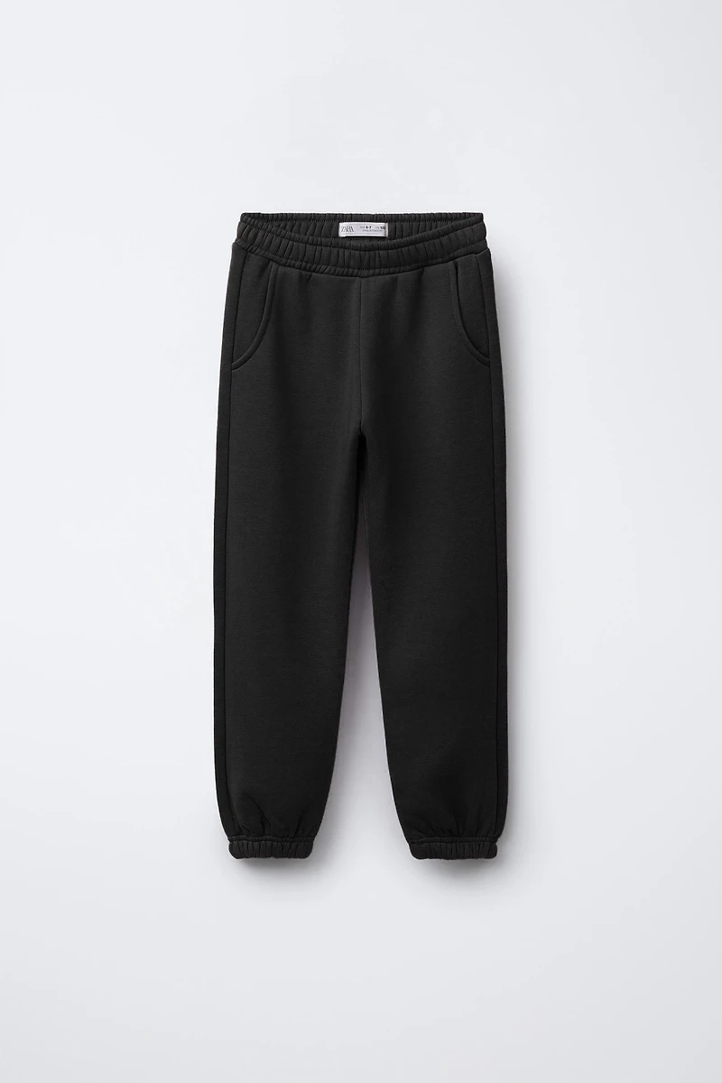 BASIC FLEECE JOGGING PANTS