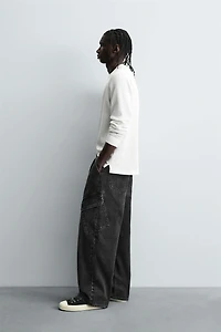 BAGGY FIT CARGO JEANS