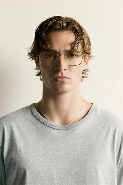 SQUARE METAL SUNGLASSES