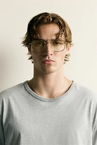 SQUARE METAL SUNGLASSES
