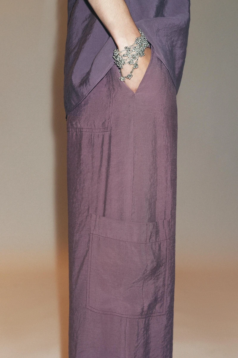 FLOWY CARGO PANTS