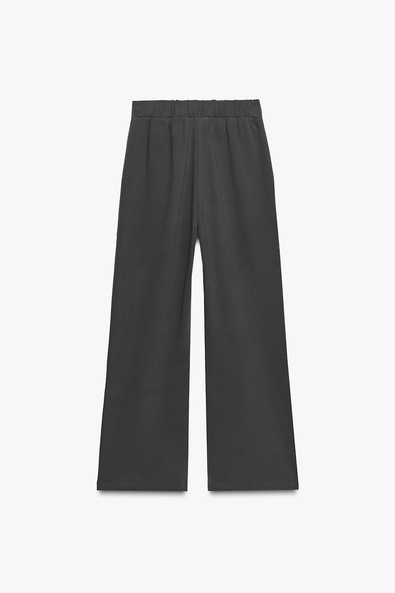 RUSTIC BELTED PANTS