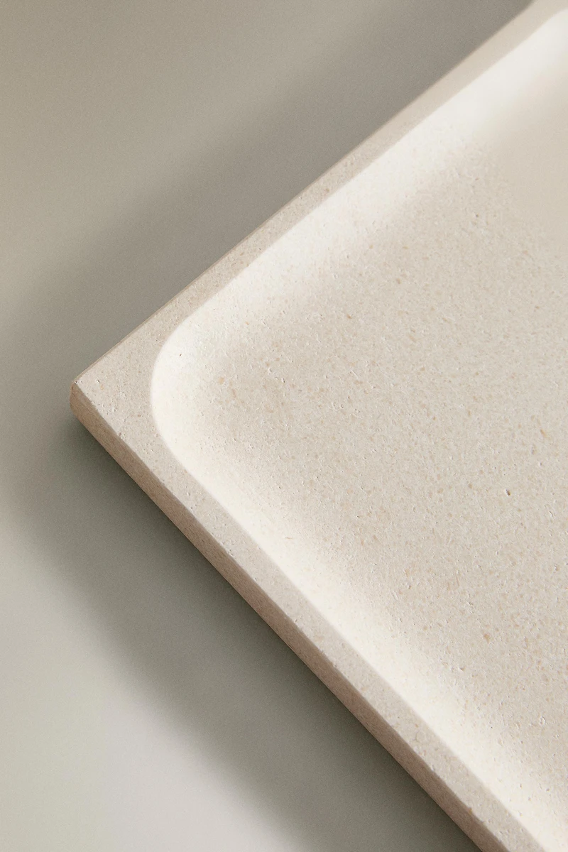 PLATEAU DE BAIN MARBRE BLANC