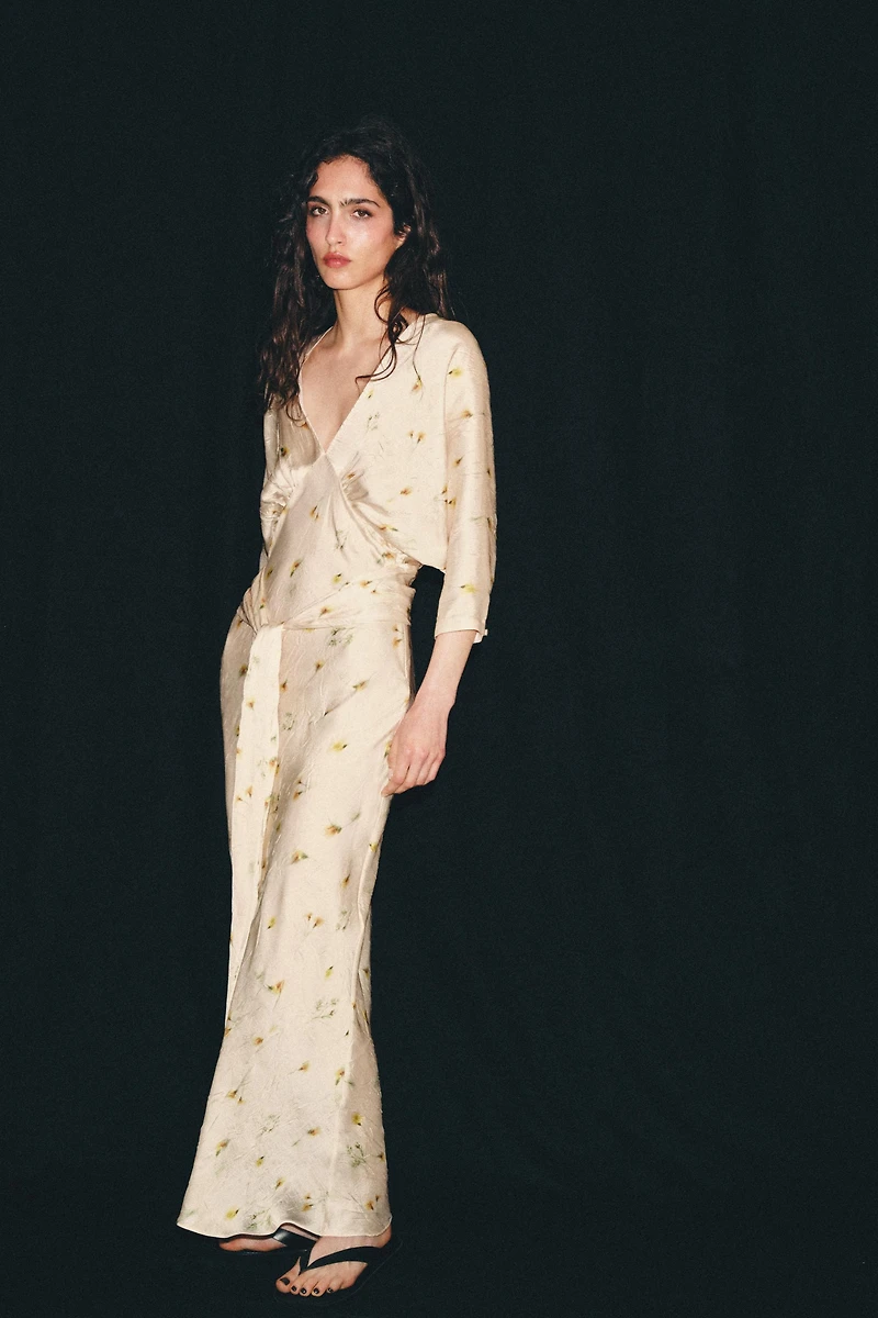 ZW COLLECTION PRINTED MAXI DRESS