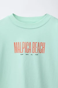 T-SHIRT IMPRIMÉ MESSAGE