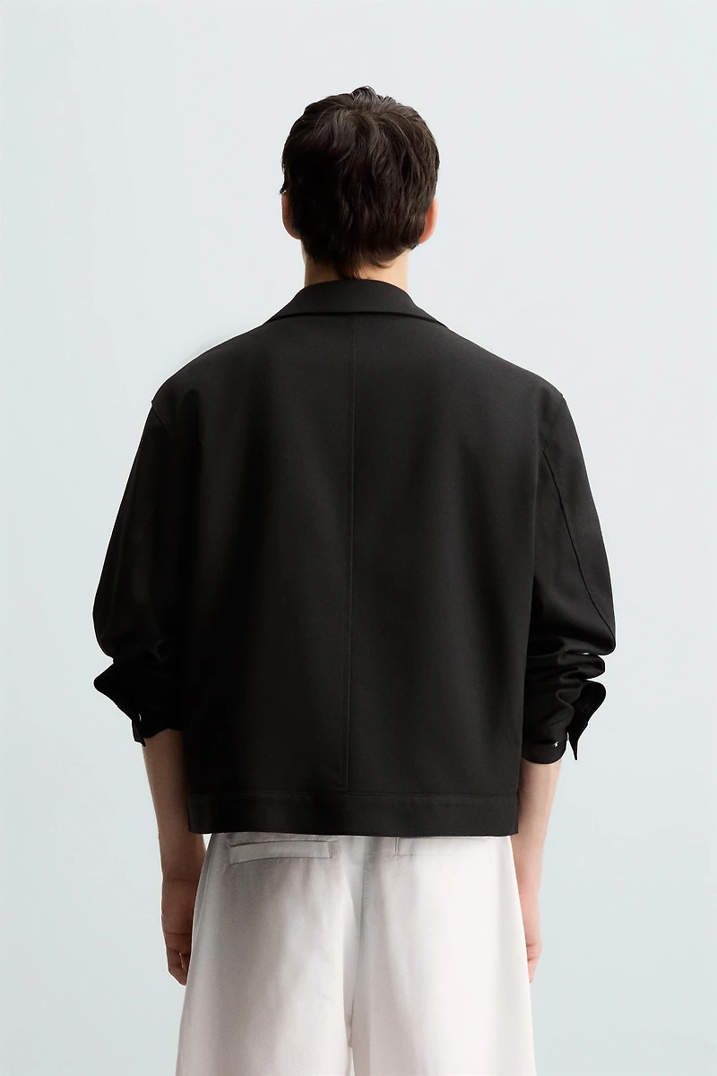 ZIP-UP OVERSHIRT