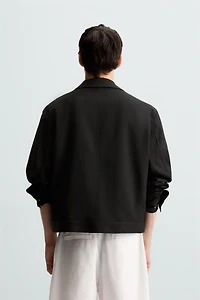 ZIP-UP OVERSHIRT
