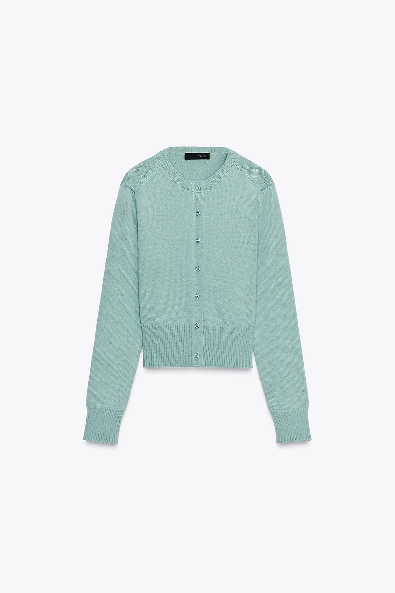 FITTED KNIT JACKET