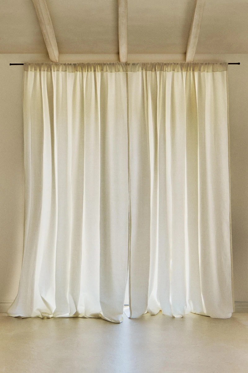 HIGH OPACITY LINEN CURTAIN