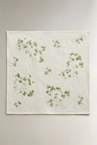 PACK JACQUARD CLOVER PRINT NAPKINS (PACK OF 2)