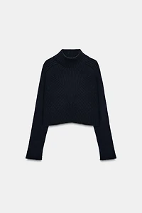 PULL EN MAILLE CÔTELÉE