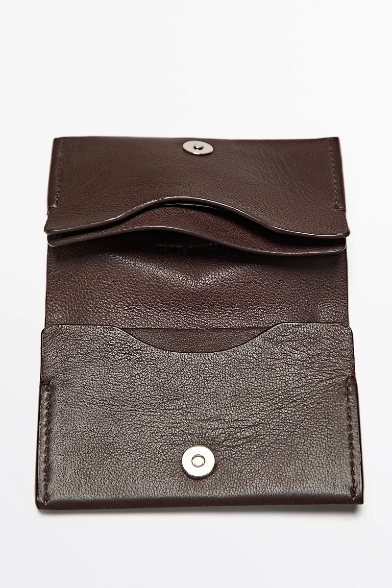 Nappa leather wallet