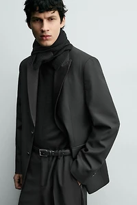 VESTE DE SMOKING REGULAR FIT AVEC LAINE