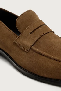 LEATHER PENNY LOAFERS