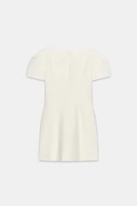SHORT PLEATED POCKET DRESS