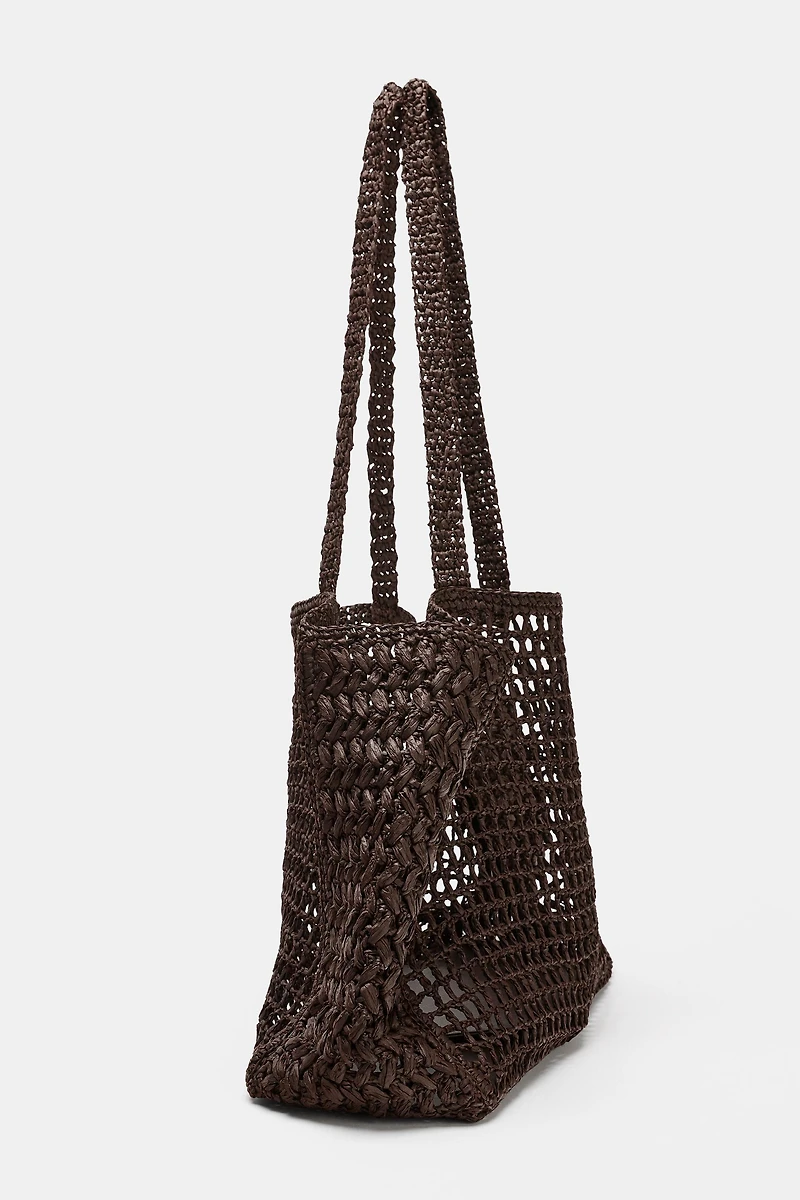 BRAIDED MAXI SHOPPER
