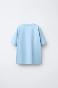 LOT DE TROIS T-SHIRTS À RAYURES ET UNIS