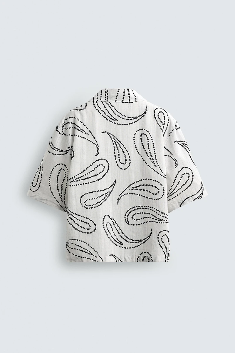 PAISLEY JACQUARD SHIRT