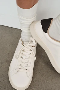 SPORT SNEAKERS WITH HEEL DETAIL