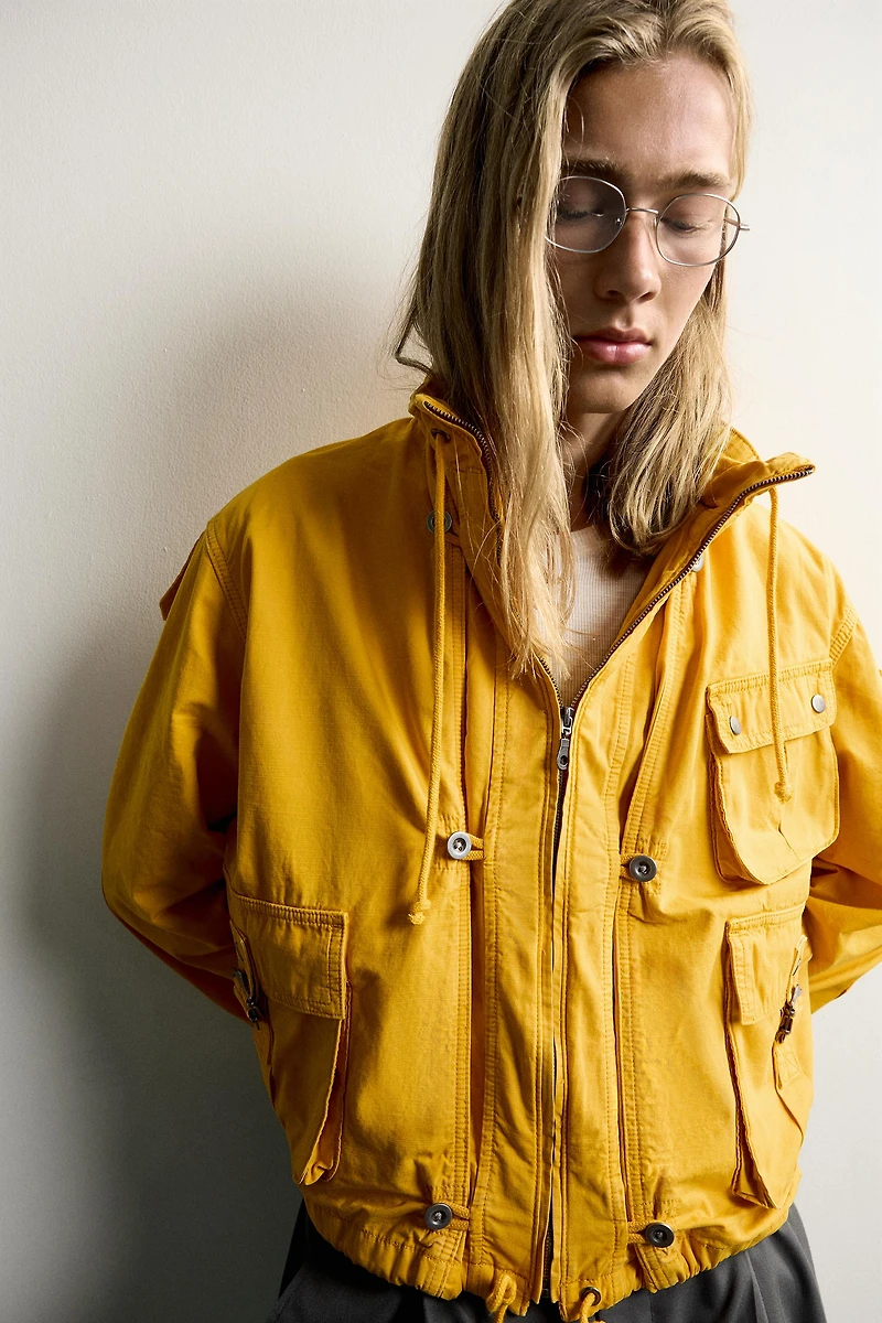 UTILITY CROPPED JACKET
