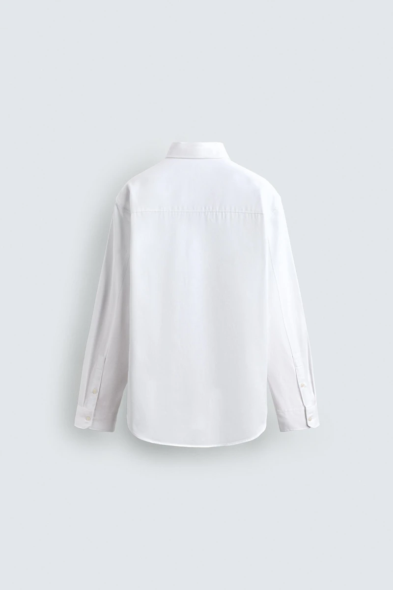 REGULAR FIT TEXTURED SHIRT