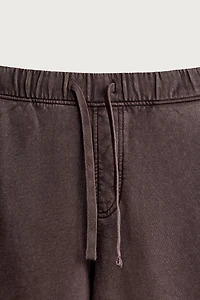 RELAXED FIT WASHED SWEATPANTS