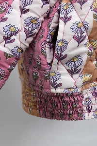 BLOUSON BOMBER PATCHWORK