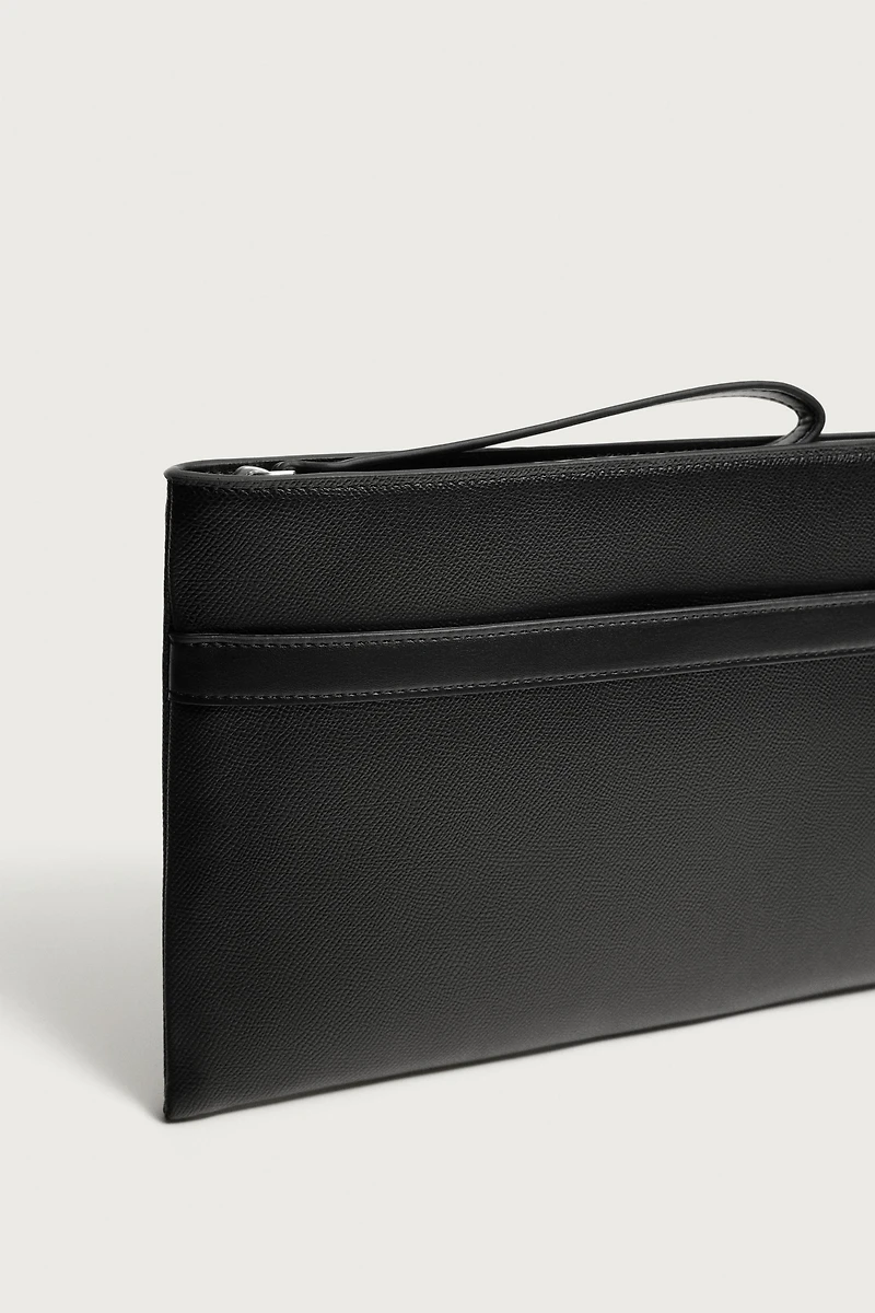 SAC ENVELOPPE EN MATIÈRES VARIÉES
