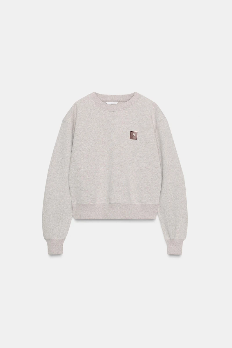 SWEAT ÉTIQUETTE AVANT