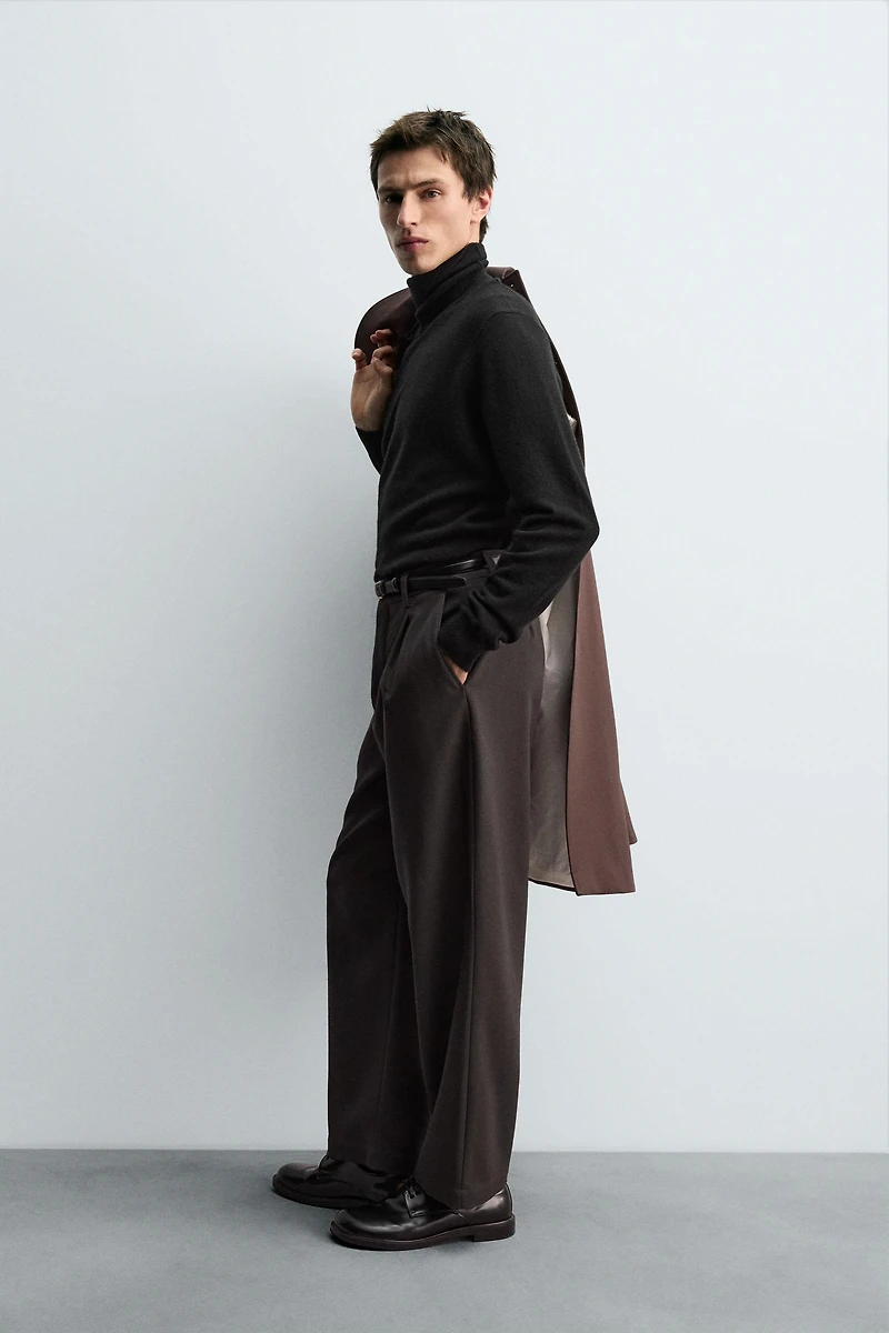 PULL 100% CACHEMIRE À COL ROULÉ