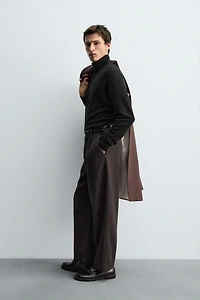 PULL 100% CACHEMIRE À COL ROULÉ