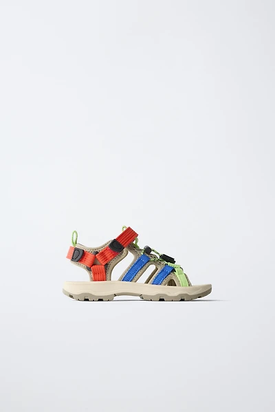 MULTICOLOR TECHNICAL SANDALS
