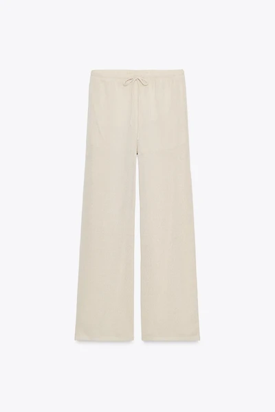 CUT KNIT PANTS