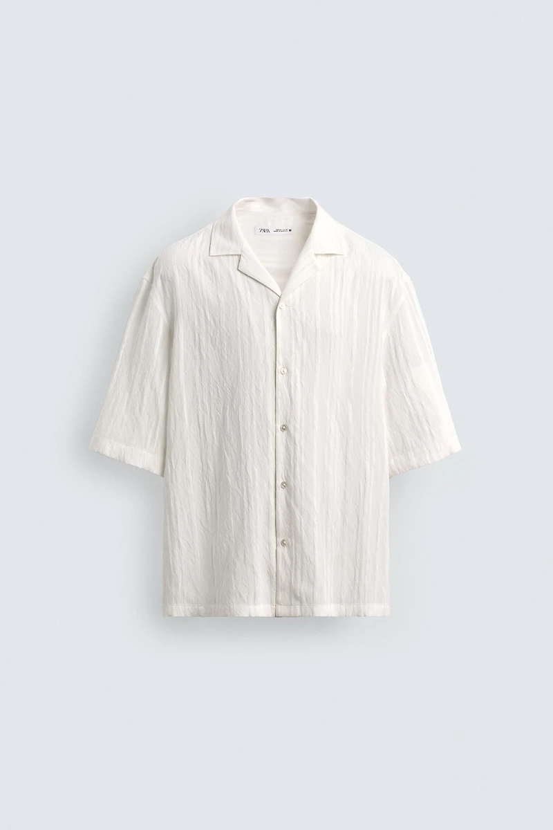 JACQUARD STRIPED SHIRT