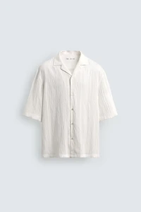 JACQUARD STRIPED SHIRT