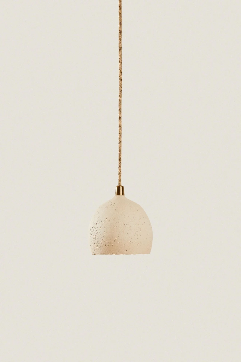PAPIER-MÂCHÉ PENDANT LAMP