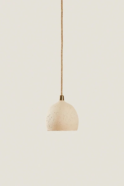 PAPIER-MÂCHÉ PENDANT LAMP