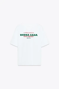 TEXT PRINT T-SHIRT