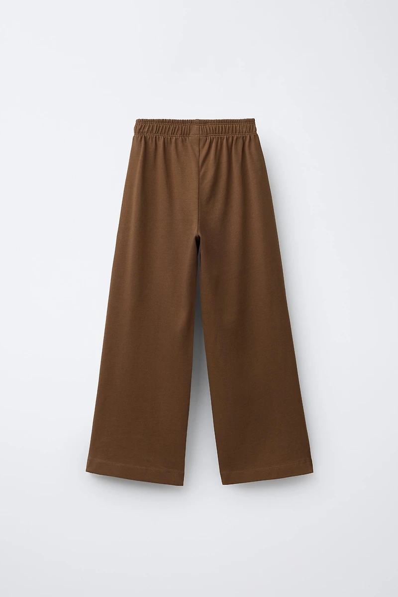 HEAVY WEIGHT WIDE LEG PANTS