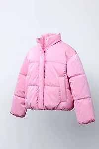 BLOUSON MATELASSÉ FINITION BRILLANTE