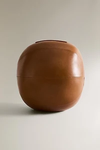 LEATHER MEDICINE BALL FOR SPORT