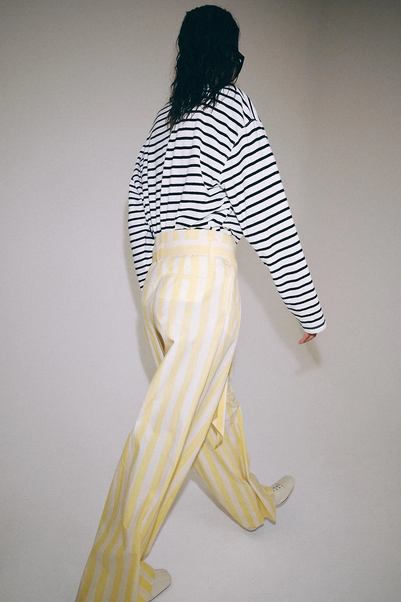 ZW COLLECTION STRIPED PAJAMA PANTS